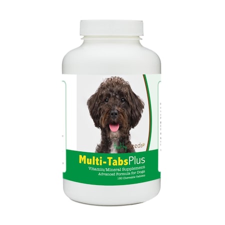 Healthy Breeds Schnoodle Multi-Tabs Plus Chewable Tablets, 180PK 840235173656